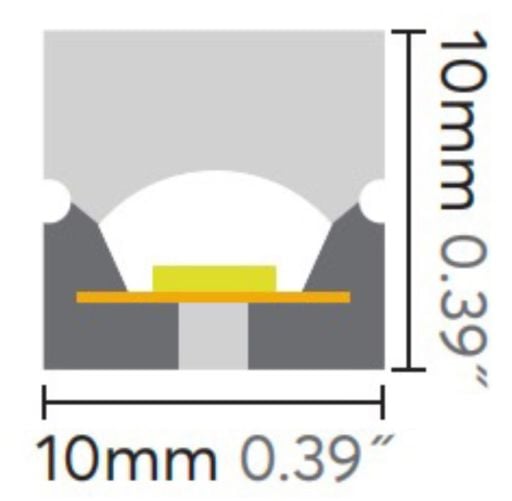 10x10mm Neon Led